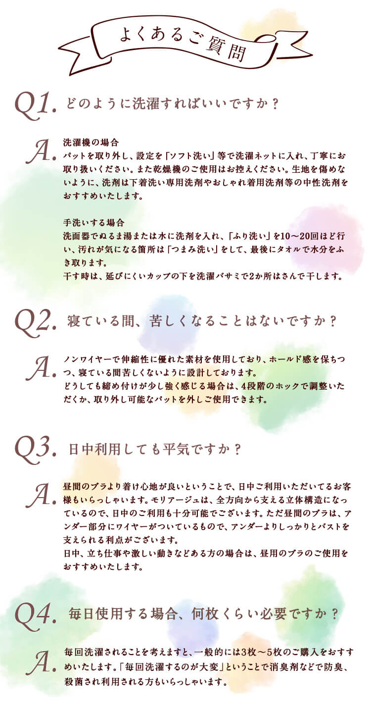 F&Qコンテンツ